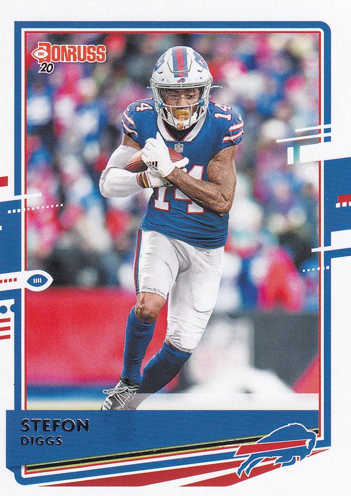 Stefon Diggs #46 Buffalo Bills | 2020 Panini Donruss | NFL Football