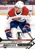 Jake Evans #46 Montreal Canadiens | 2020-21 Upper Deck Overtime