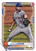Jacob deGrom #46 New York Mets | 2021 Bowman