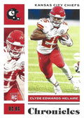 Clyde Edwards-Helaire #46 | 2020 Panini Chronicles |  | NFL Football
