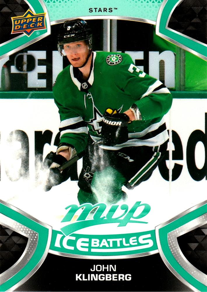 John Klingberg #46 Dallas Stars | 2021-22 Upper Deck MVP Ice Battles