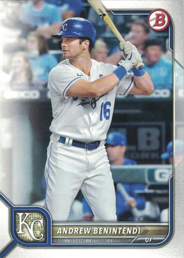 Andrew Benintendi #46 Kansas City Royals | 2022 Bowman