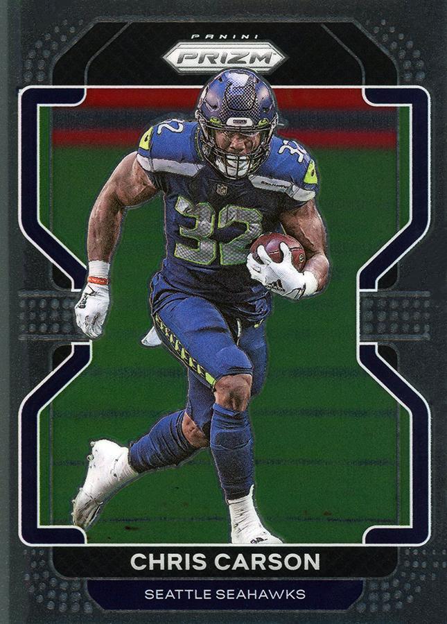 Chris Carson #46 Seattle Seahawks | 2021 Panini Prizm | NFL Football