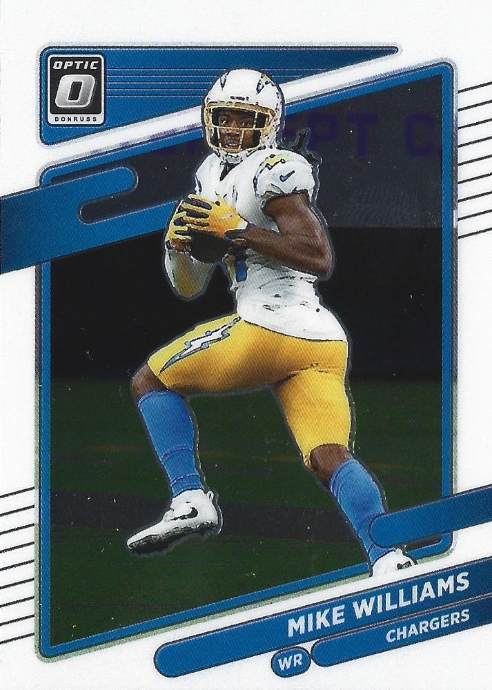 Mike Williams #46 Los Angeles Chargers | 2021 Donruss Optic | NFL Football