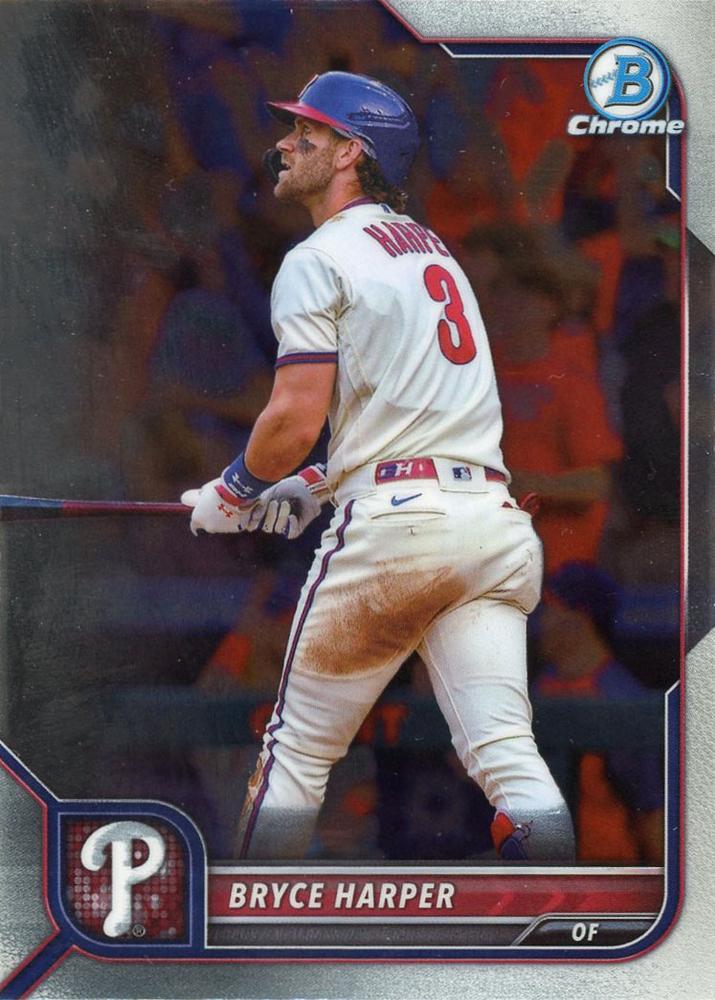 Bryce Harper #46 Philadelphia Phillies | 2022 Bowman Chrome