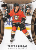 Trevor Zegras #46 Anaheim Ducks | 2022-23 Upper Deck Trilogy