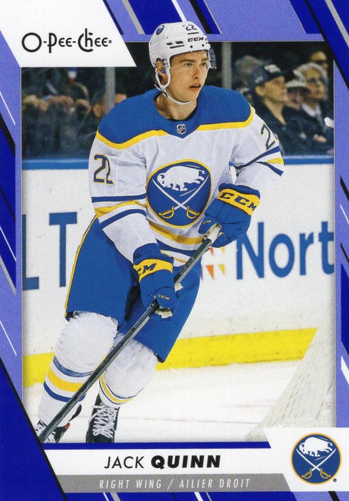 Jack Quinn #46 Buffalo Sabres | 2023-24 O-Pee-Chee Blue Border