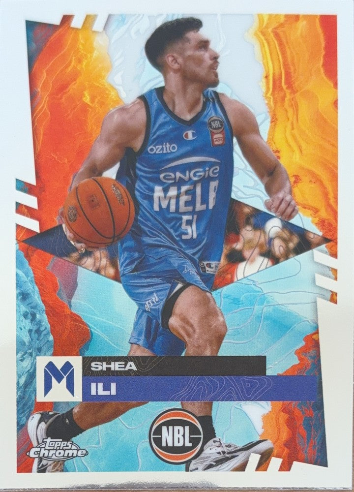 Shea Ili #46 Melbourne United | 2024-25 Topps Chrome NBL (front)