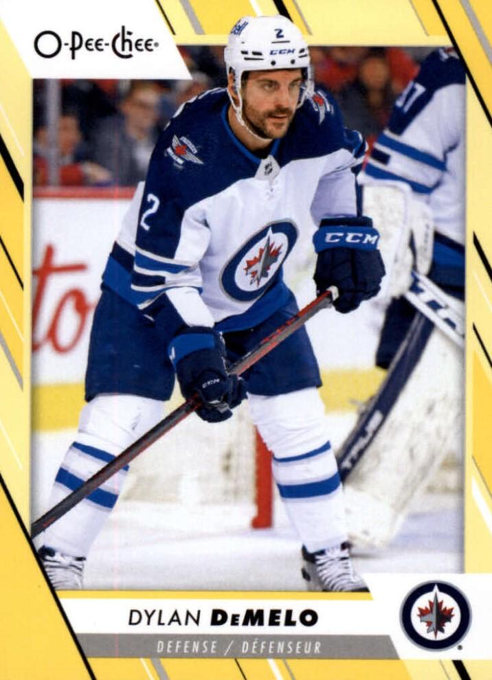 Dylan DeMelo #470 Winnipeg Jets | 2023-24 O-Pee-Chee Yellow Border
