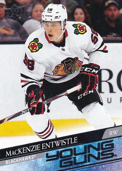 MacKenzie Entwistle #471 Chicago Blackhawks | 2020-21 Upper Deck