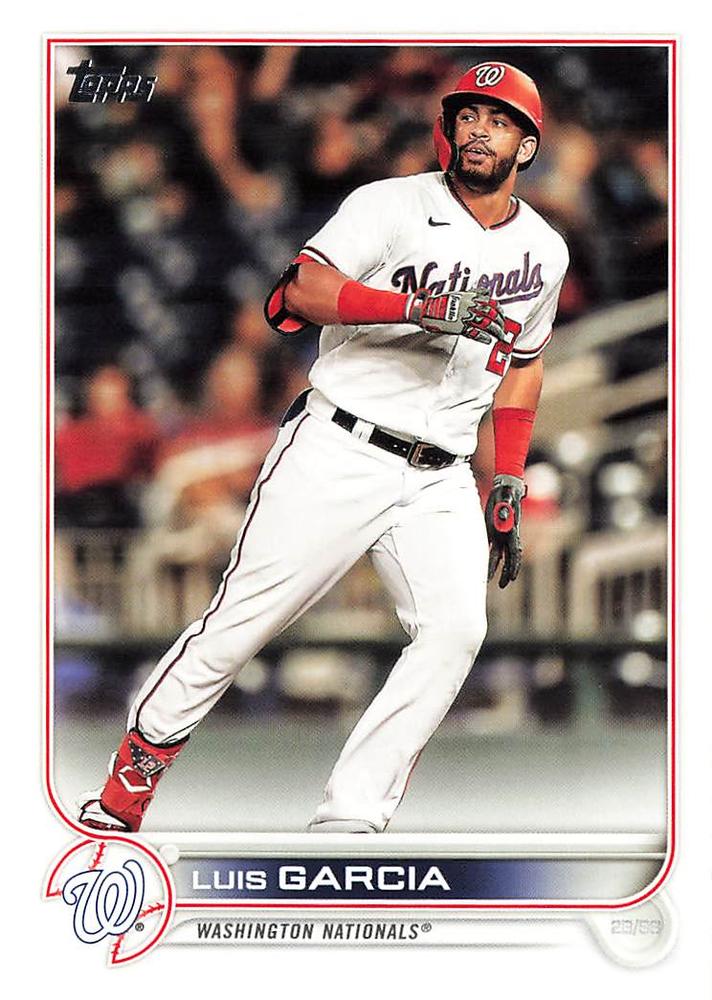 Luis Garcia #472 Washington Nationals | 2022 Topps