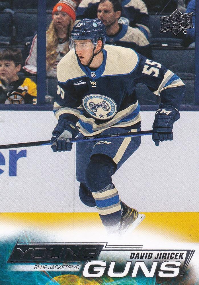 David Jiricek #472 Columbus Blue Jackets | 2022-23 Upper Deck