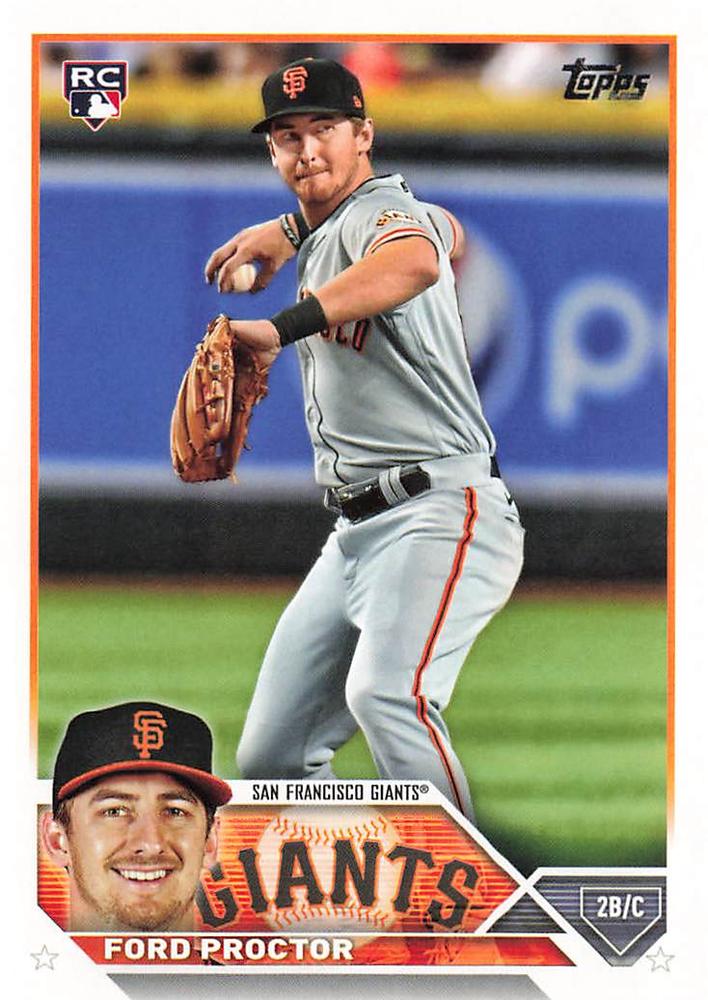 Ford Proctor #472 San Francisco Giants | 2023 Topps