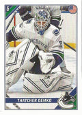 Thatcher Demko #473 Vancouver Canucks | 2019-20 Topps NHL Sticker Collection