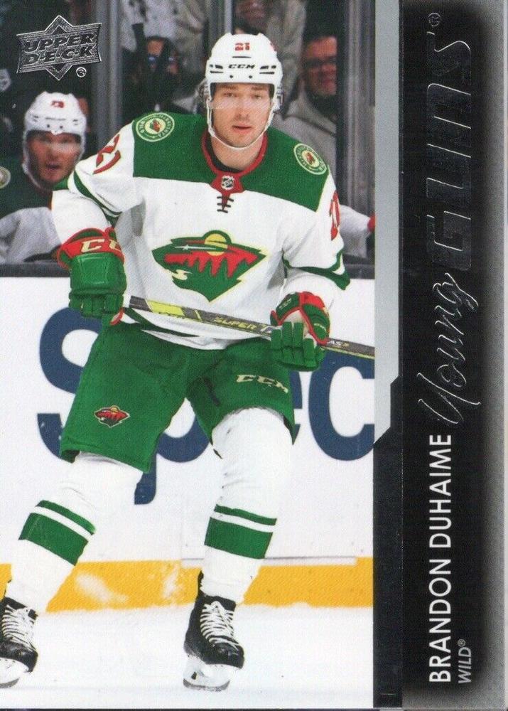 Brandon Duhaime #474 Minnesota Wild | 2021-22 Upper Deck