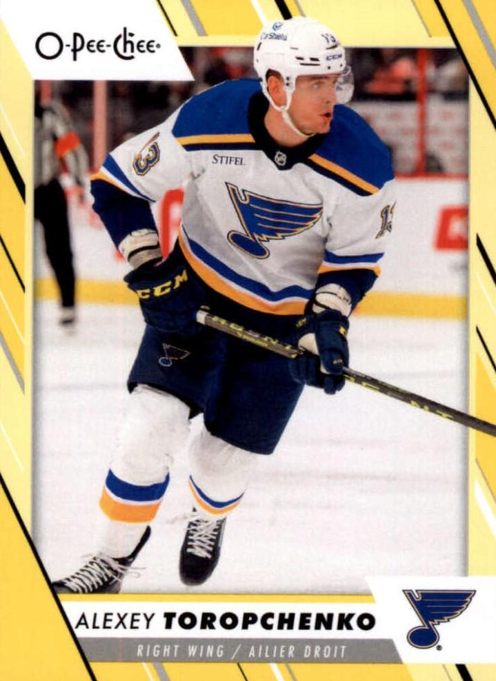 Alexey Toropchenko #474 St. Louis Blues | 2023-24 O-Pee-Chee Yellow Border