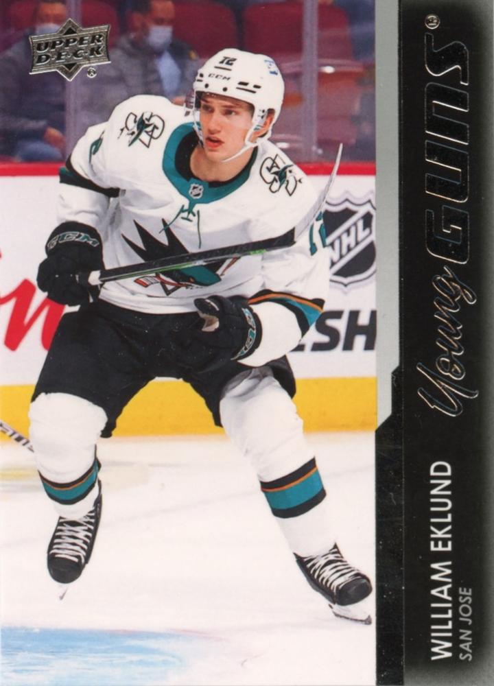 William Eklund #475 San Jose Sharks | 2021-22 Upper Deck