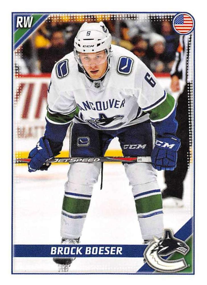 Brock Boeser #476 Vancouver Canucks | 2019-20 Topps NHL Sticker Collection