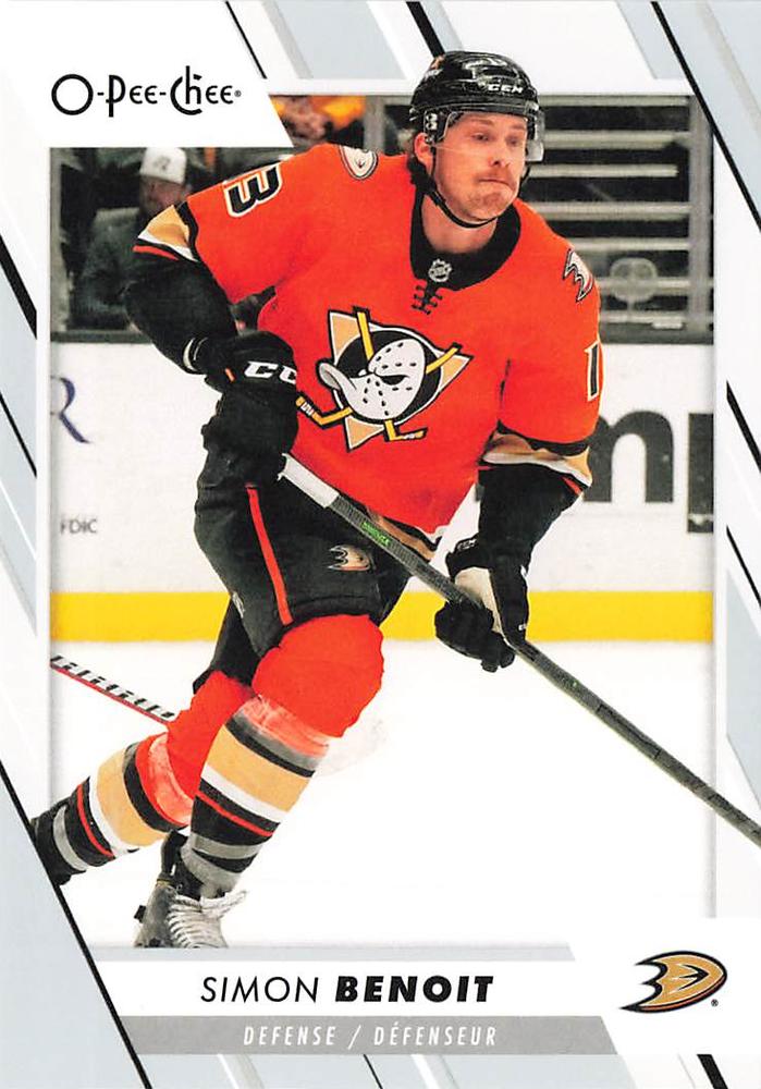 Simon Benoit #476 Anaheim Ducks | 2023-24 O-Pee-Chee Hockey