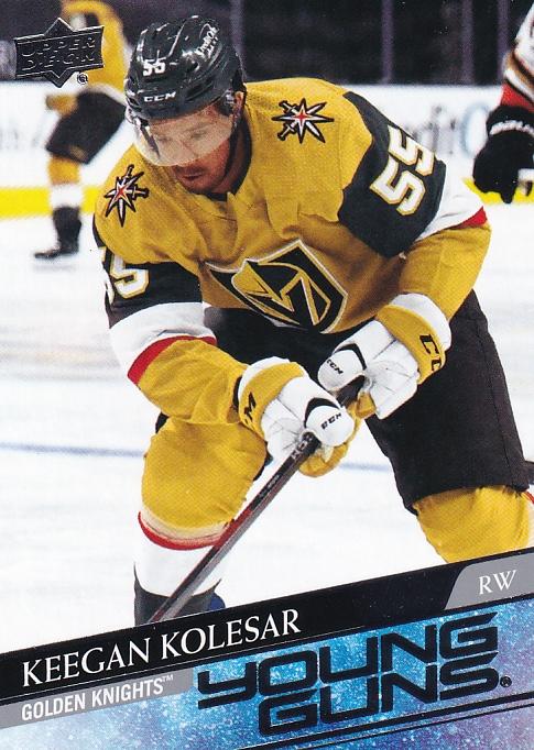 Keegan Kolesar #477 Vegas Golden Knights | 2020-21 Upper Deck