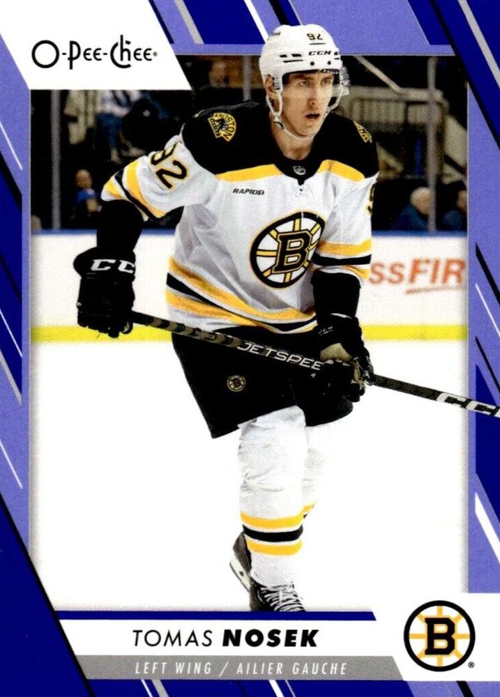 Tomas Nosek #477 Boston Bruins | 2023-24 O-Pee-Chee Blue Border