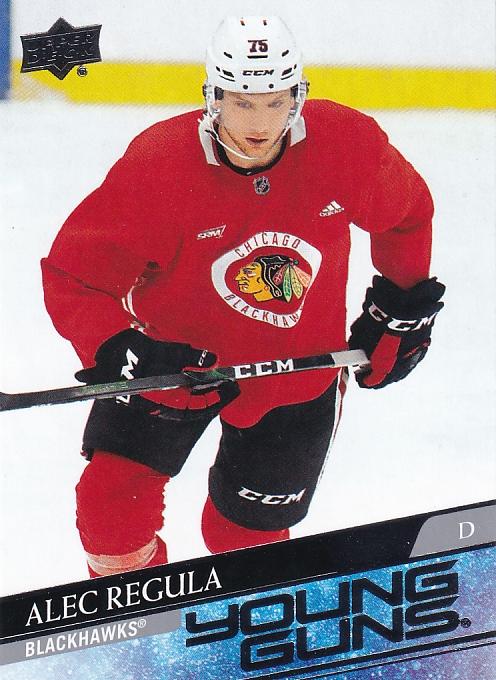 Alec Regula #478 Chicago Blackhawks | 2020-21 Upper Deck