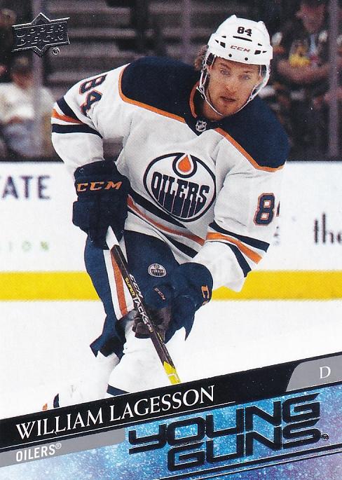 William Lagesson #479 Edmonton Oilers | 2020-21 Upper Deck