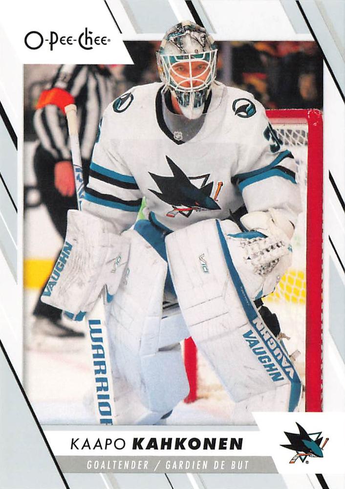 Kaapo Kahkonen #479 San Jose Sharks | 2023-24 O-Pee-Chee Hockey