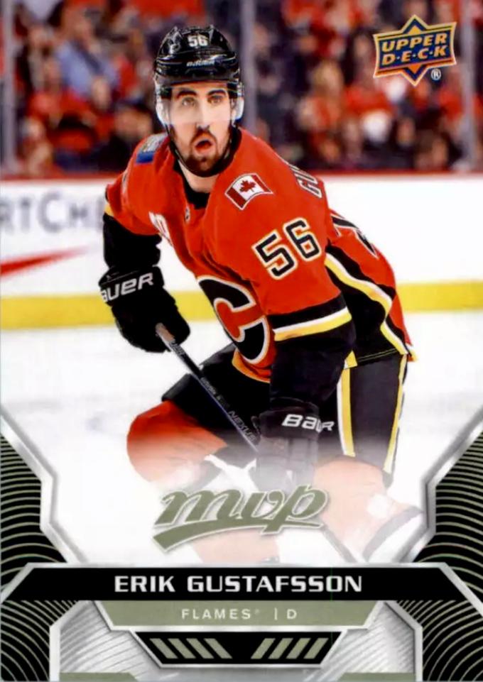 Erik Gustafsson #47 Calgary Flames | 2020-21 Upper Deck MVP