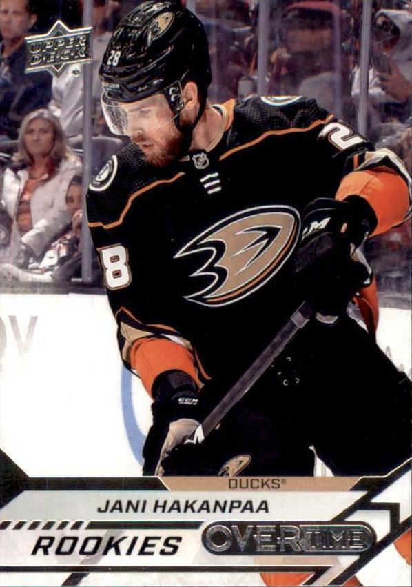 Jani Hakanpaa #47 Anaheim Ducks | 2020-21 Upper Deck Overtime