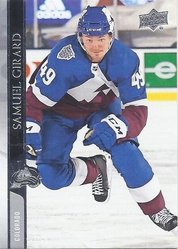 Samuel Girard #47 Colorado Avalanche | 2020-21 Upper Deck