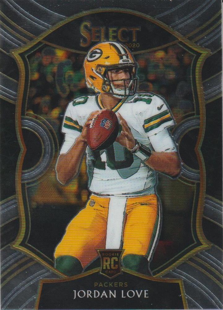 Jordan Love #47 Green Bay Packers | 2020 Panini Select |  | NFL Football