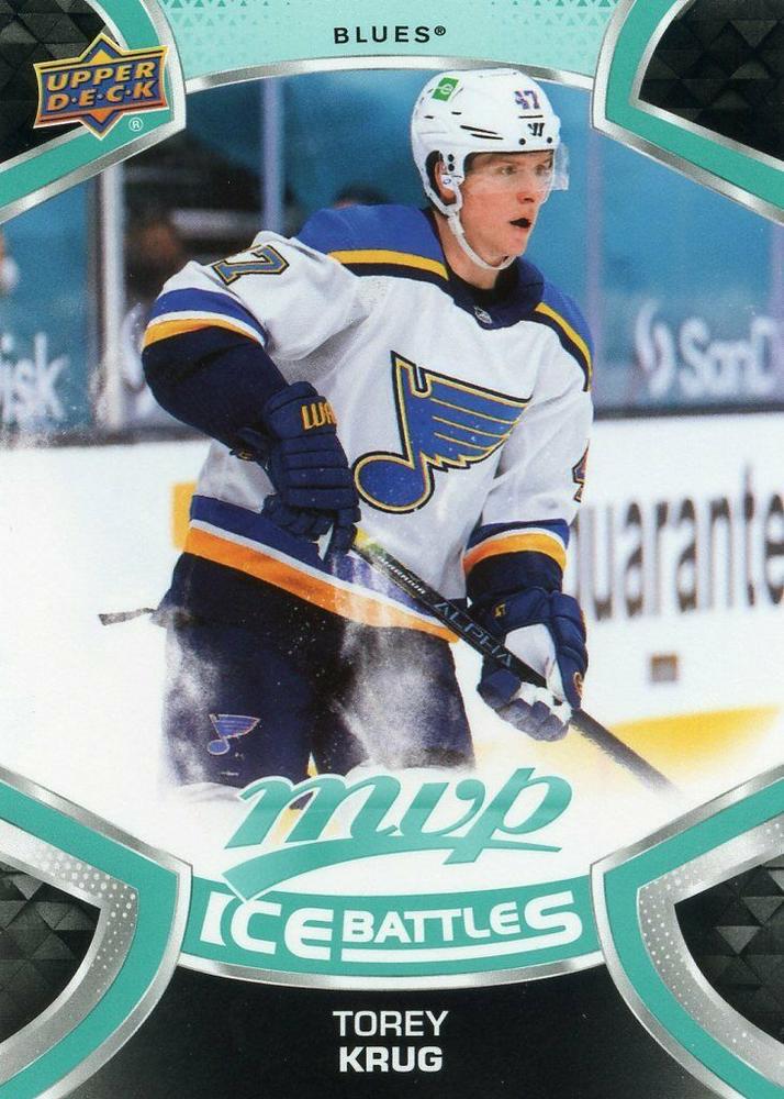 Torey Krug #47 St. Louis Blues | 2021-22 Upper Deck MVP Ice Battles