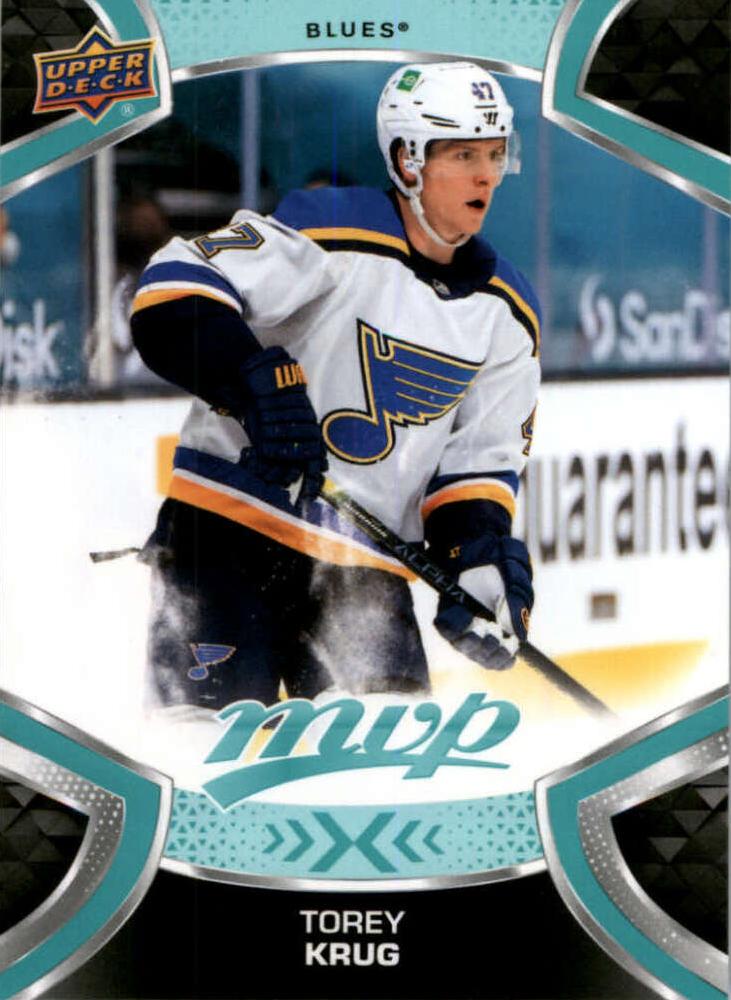 Torey Krug #47 St. Louis Blues | 2021-22 Upper Deck MVP