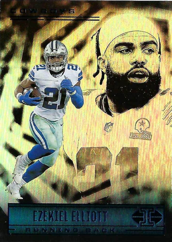 Ezekiel Elliott #47 Dallas Cowboys | 2021 Panini Illusions | NFL Football