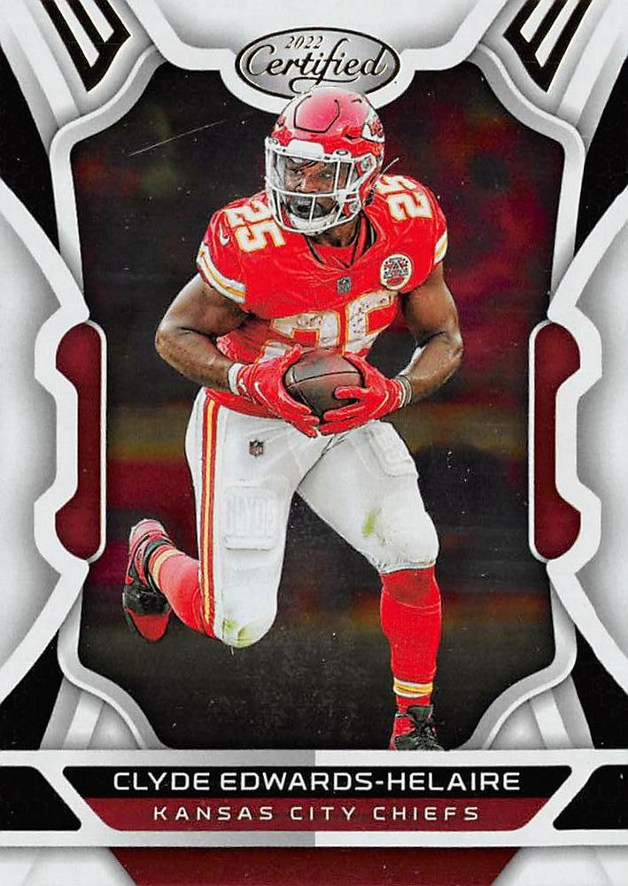 Clyde Edwards-Helaire #47 Kansas City Chiefs | 2022 Panini Certified | NFL Football