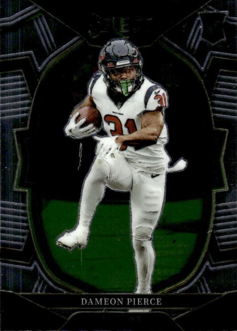 Dameon Pierce #47 Houston Texans | 2022 Panini Select | NFL Football