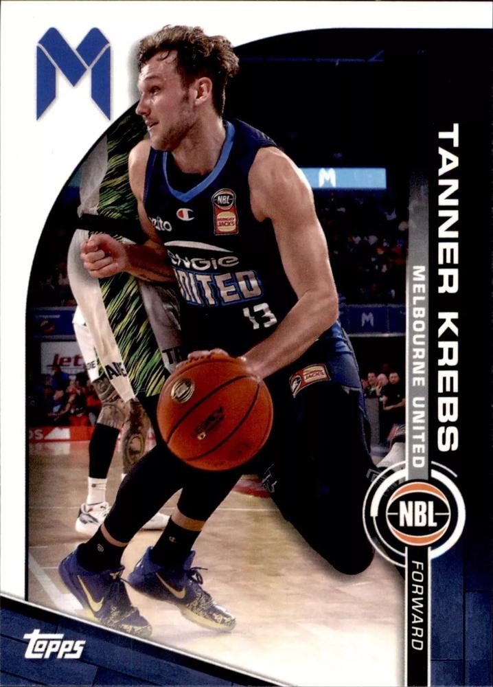 Tanner Krebs #47 Melbourne United | 2023-24 Topps NBL