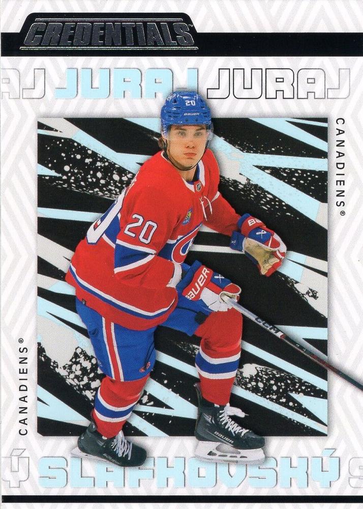Juraj Slafkovsky #47 Montreal Canadiens | 2023-24 Upper Deck Credentials