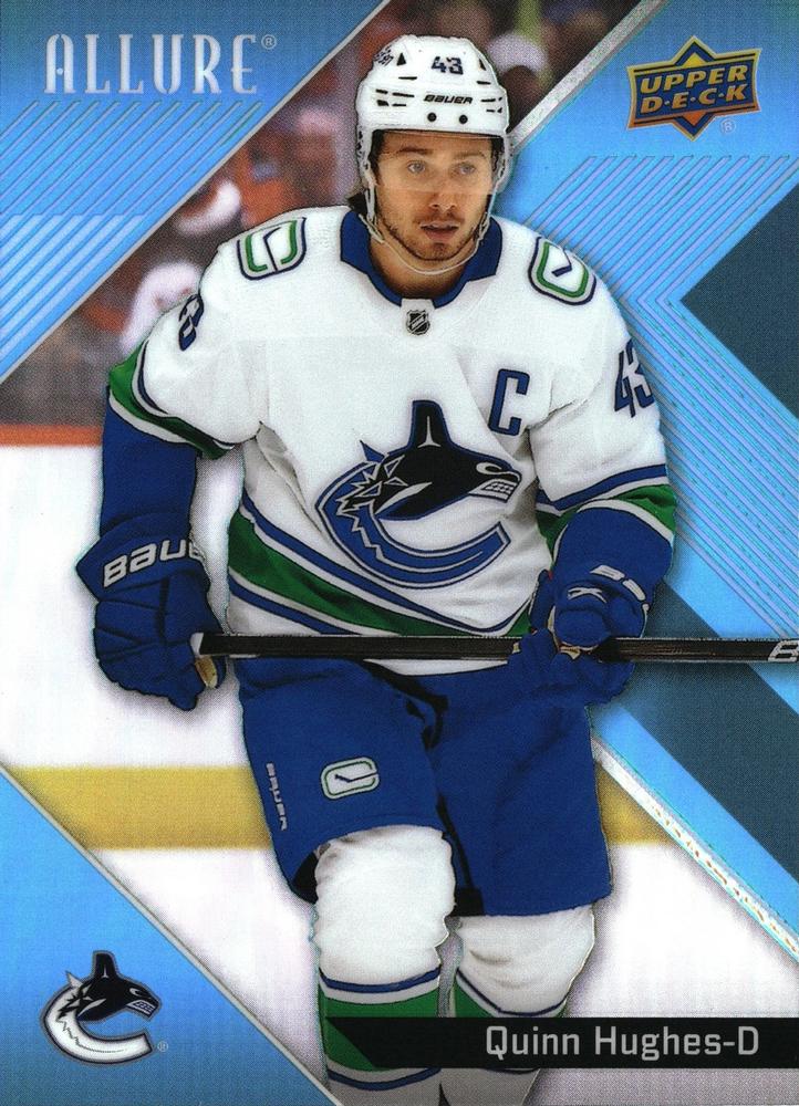 Quinn Hughes #47 Vancouver Canucks | 2024-25 Upper Deck Allure