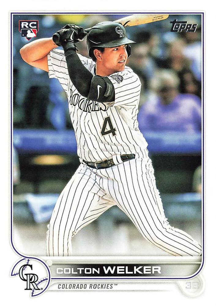 Colton Welker #480 Colorado Rockies | 2022 Topps