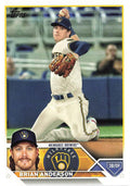 Brian Anderson #480 Milwaukee Brewers | 2023 Topps