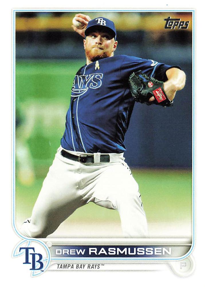 Drew Rasmussen #482 Tampa Bay Rays | 2022 Topps