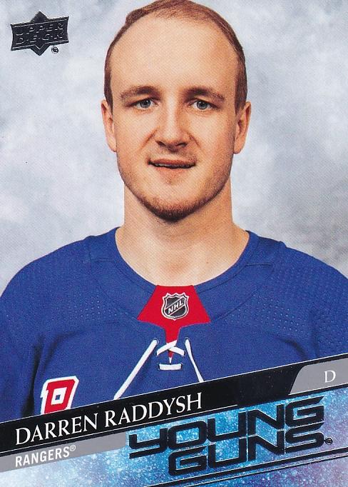 Darren Raddysh #483 New York Rangers | 2020-21 Upper Deck
