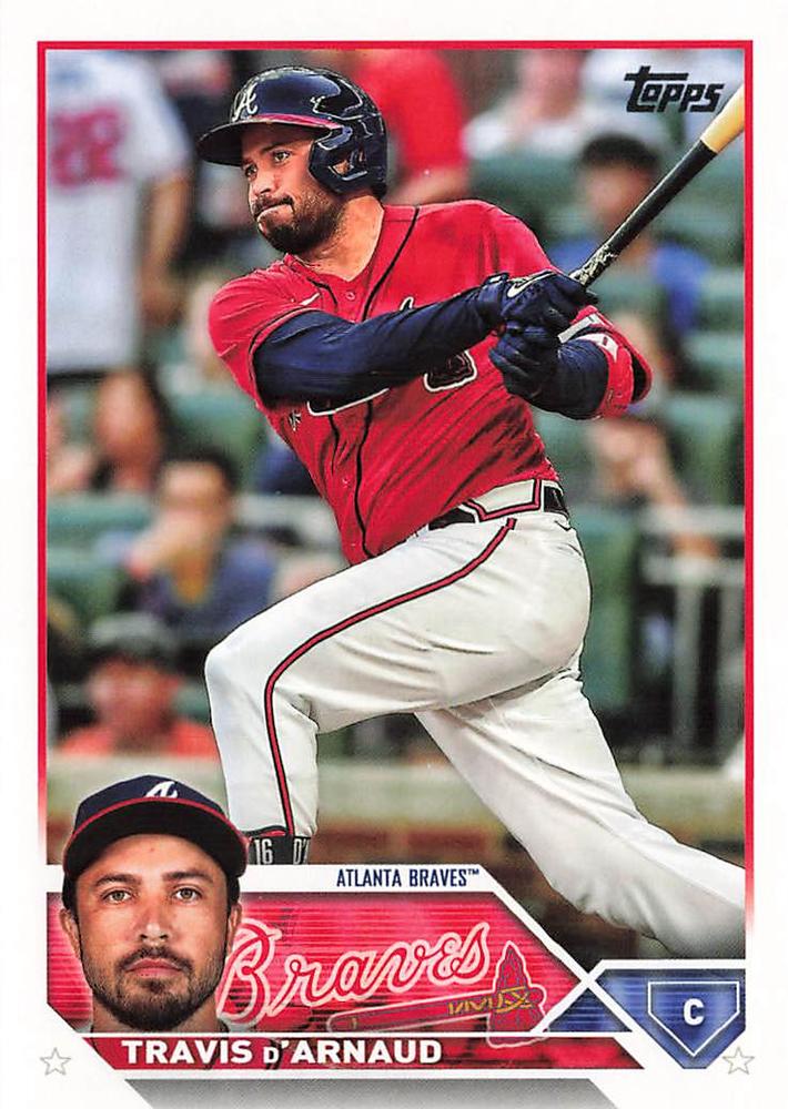 Travis d'Arnaud #483 Atlanta Braves | 2023 Topps