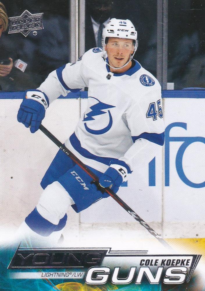 Cole Koepke #484 Tampa Bay Lightning | 2022-23 Upper Deck