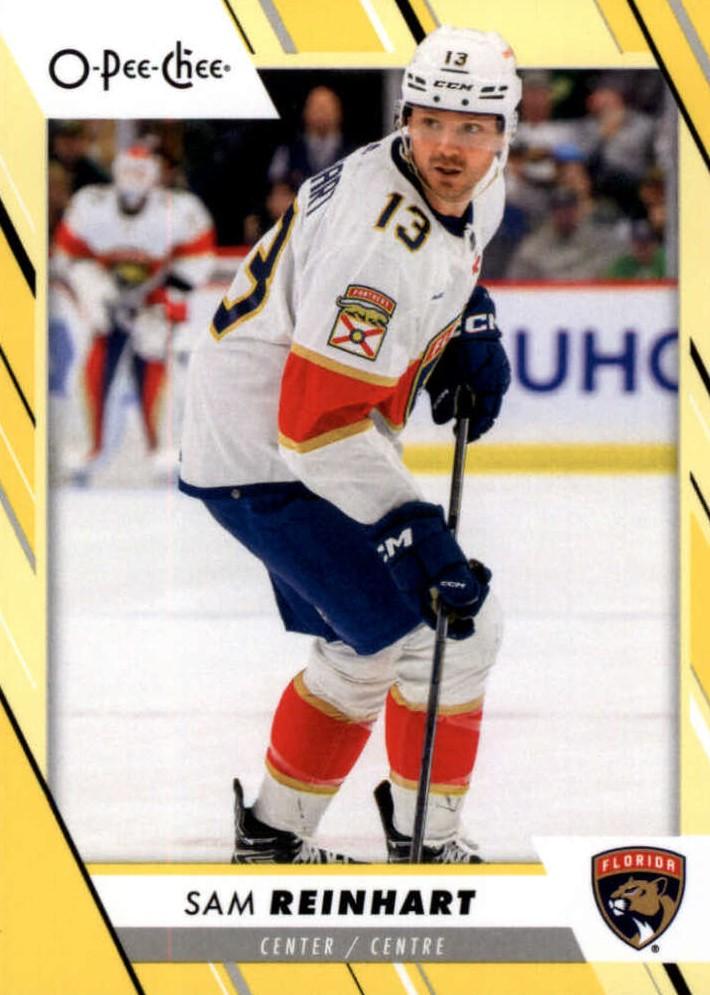 Sam Reinhart #484 Florida Panthers | 2023-24 O-Pee-Chee Yellow Border