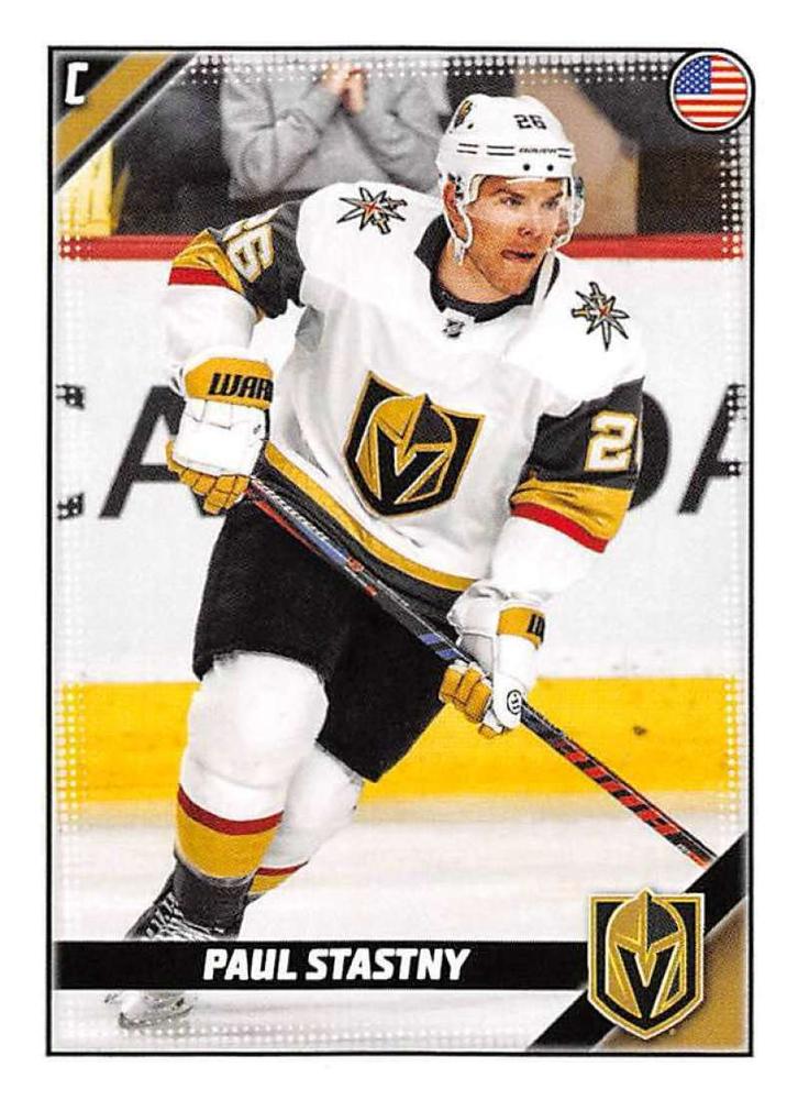 Paul Stastny #485 Vegas Golden Knights | 2019-20 Topps NHL Sticker Collection