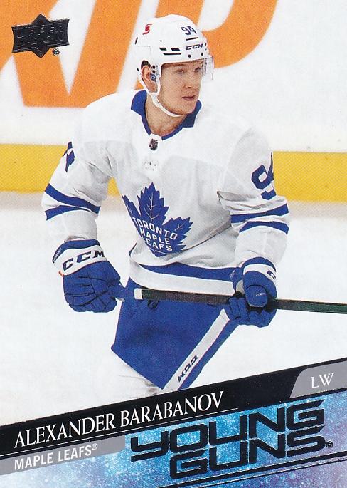 Alexander Barabanov #485 Toronto Maple Leafs | 2020-21 Upper Deck