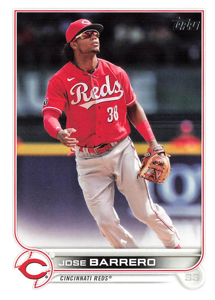 Jose Barrero #485 Cincinnati Reds | 2022 Topps